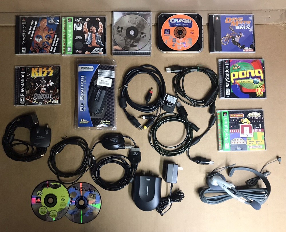 PlayStation, X-Box, Games, Cables, Accessories, Bundle
