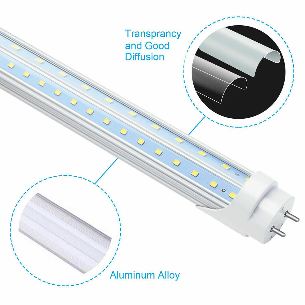 T8 4FT LED Tube Light Bulb 22W 28W 60W G13 4 Foot LED Shop Light 4000K~6000K
