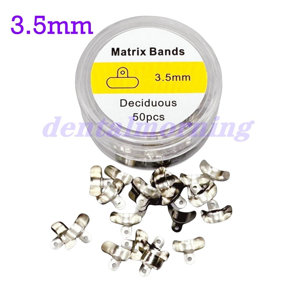 Dental Matrix Bands Ring Sectional Matrice Clamp Fit V3 System 40 Types