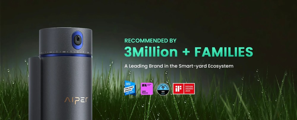 Aiper IrriSense 2 Smart Sprinkler Irrigation System, App Control Multi Zone Map