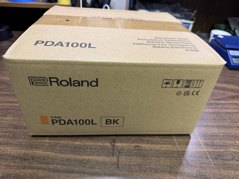 Roland V-Drums PDA100L-BK Dual Trigger Mesh Drum Trigger Pad VAD - E3S0306