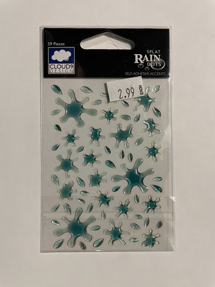 CLOUD 9 DESIGNS "RAIN" SPLATS