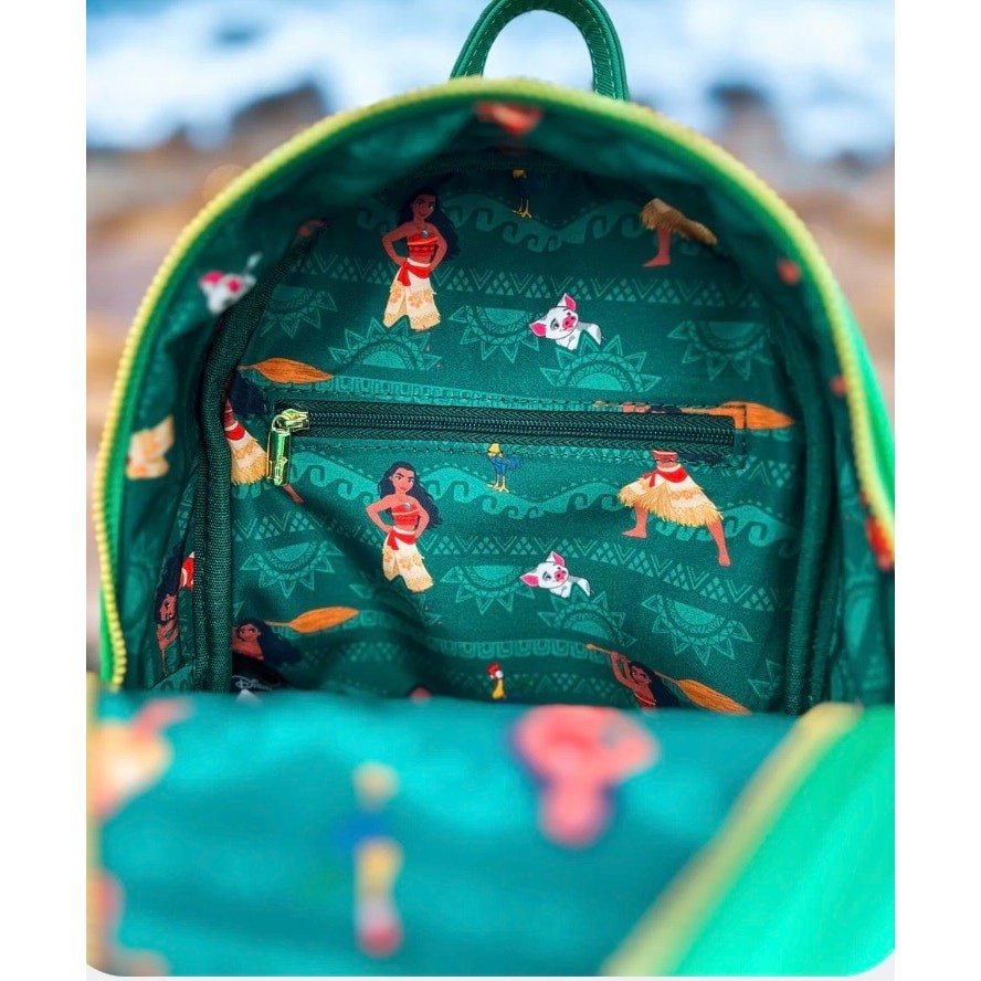 Moana Heart of Te Fiti Sequins Loungefly Mini Backpack EXCLUSIVE