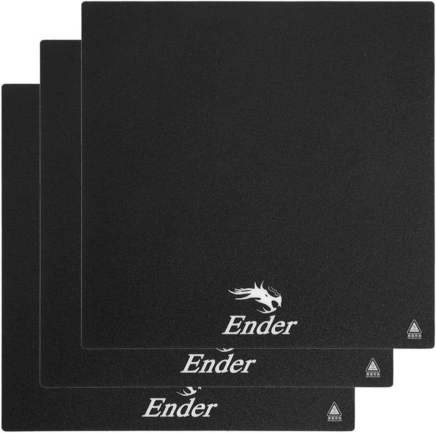 3Pcs Creality Build Plate Square Heated Bed for Ender-3/Pro 3D Printer