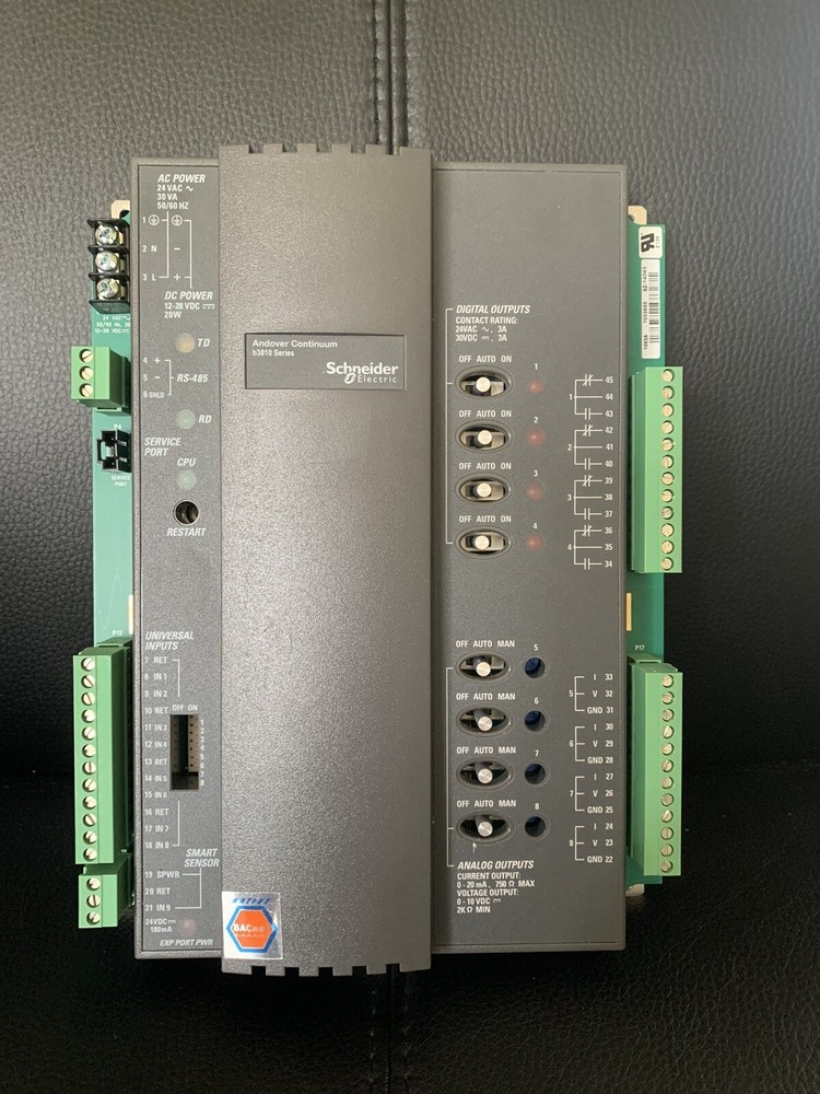Schneider Electric B3810 BACnet Controller