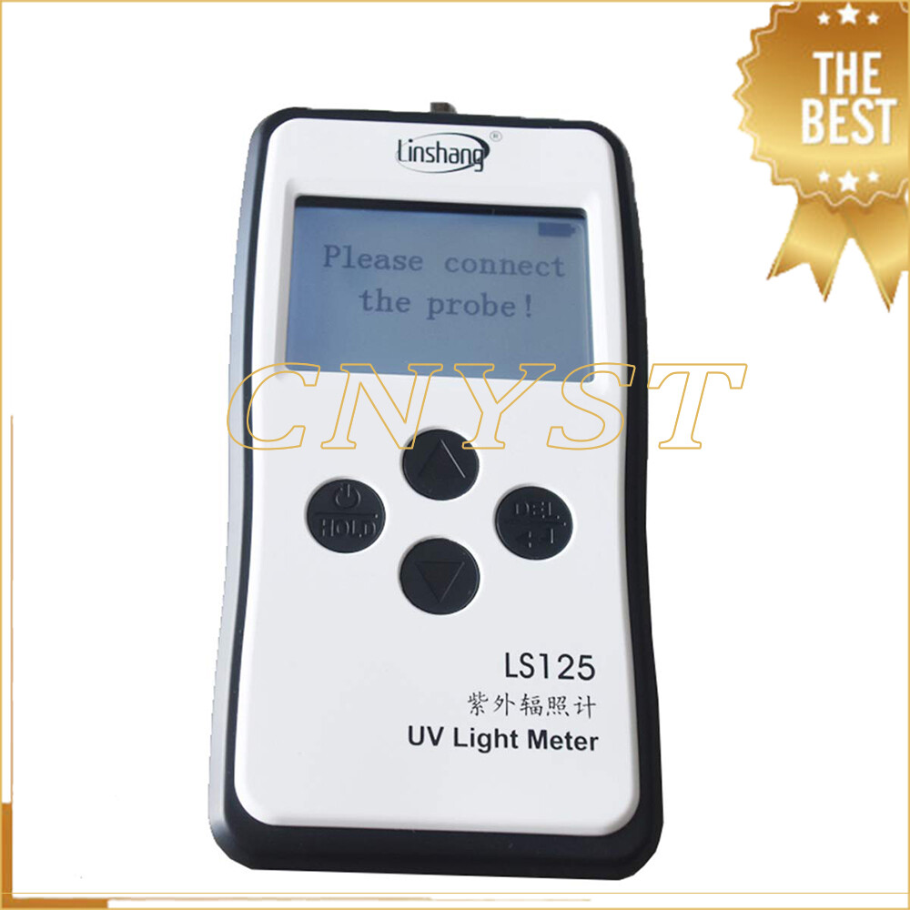 UV Light Meter Ultraviolet Radiometer Light Meter with UVA LED-X1 Probe