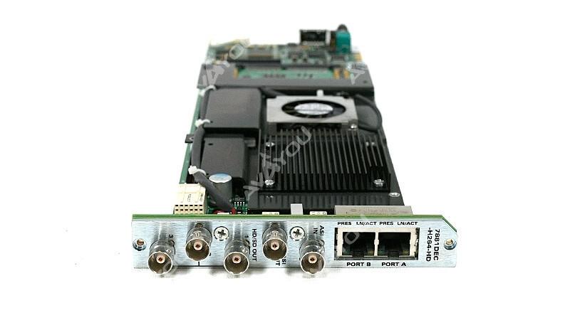 Evertz 7881DEC-H264HD HD/SD MPEG-2 and H.264 Decoder +IPFEC +3RU