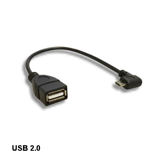 KNTK USB 2.0 OTG Adapter Type A to Micro B for Android Smartphone Tablet PC Data