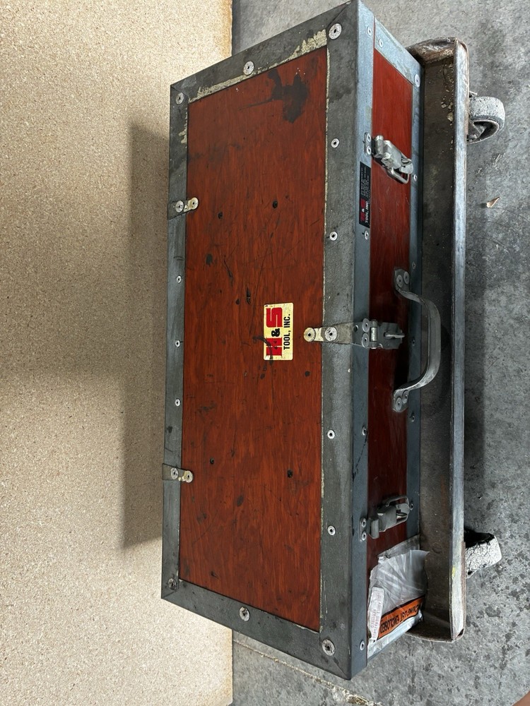 H+S Pneumatic MillHog Pipe Beveler & Tooling