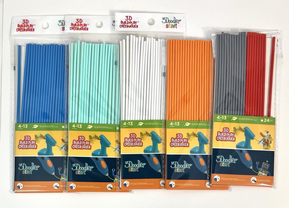 3Doodler Start Refill Plastic 104 Sticks Total Multicolor
