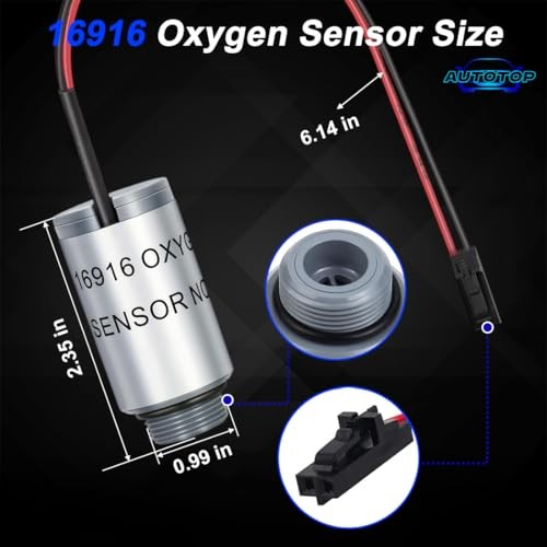 Oxygen Sensor Replacement Cell & Refrigerant Identifier O2 Sensor FIT Robinair