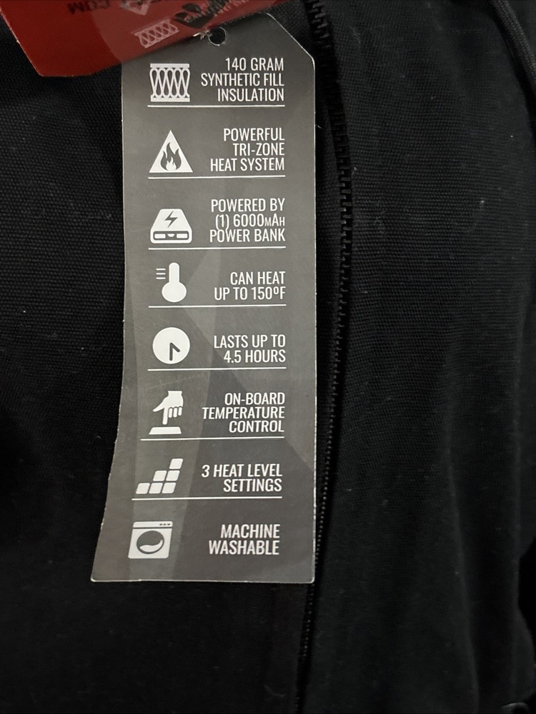 ActionHeat 5V Battery Heated Work Jacket Medium