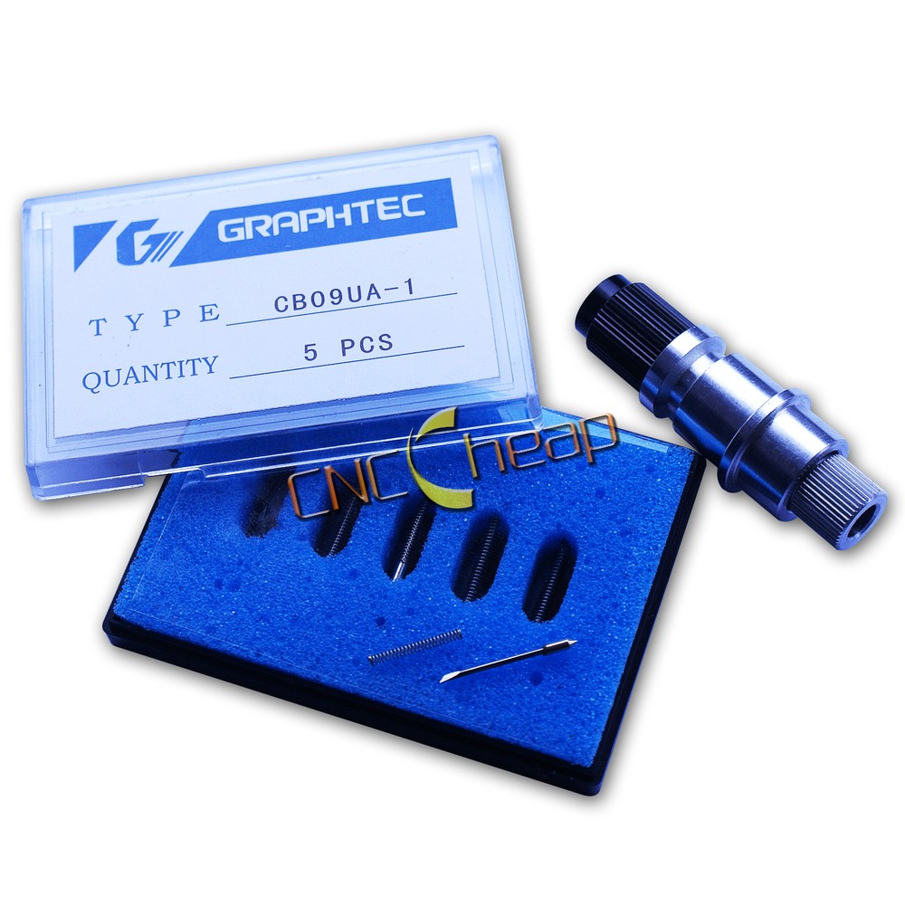 1PC Blade Holder + 5PCS 45° Blades Fit for Graphtec CB09 Vinyl Cutting Plotter
