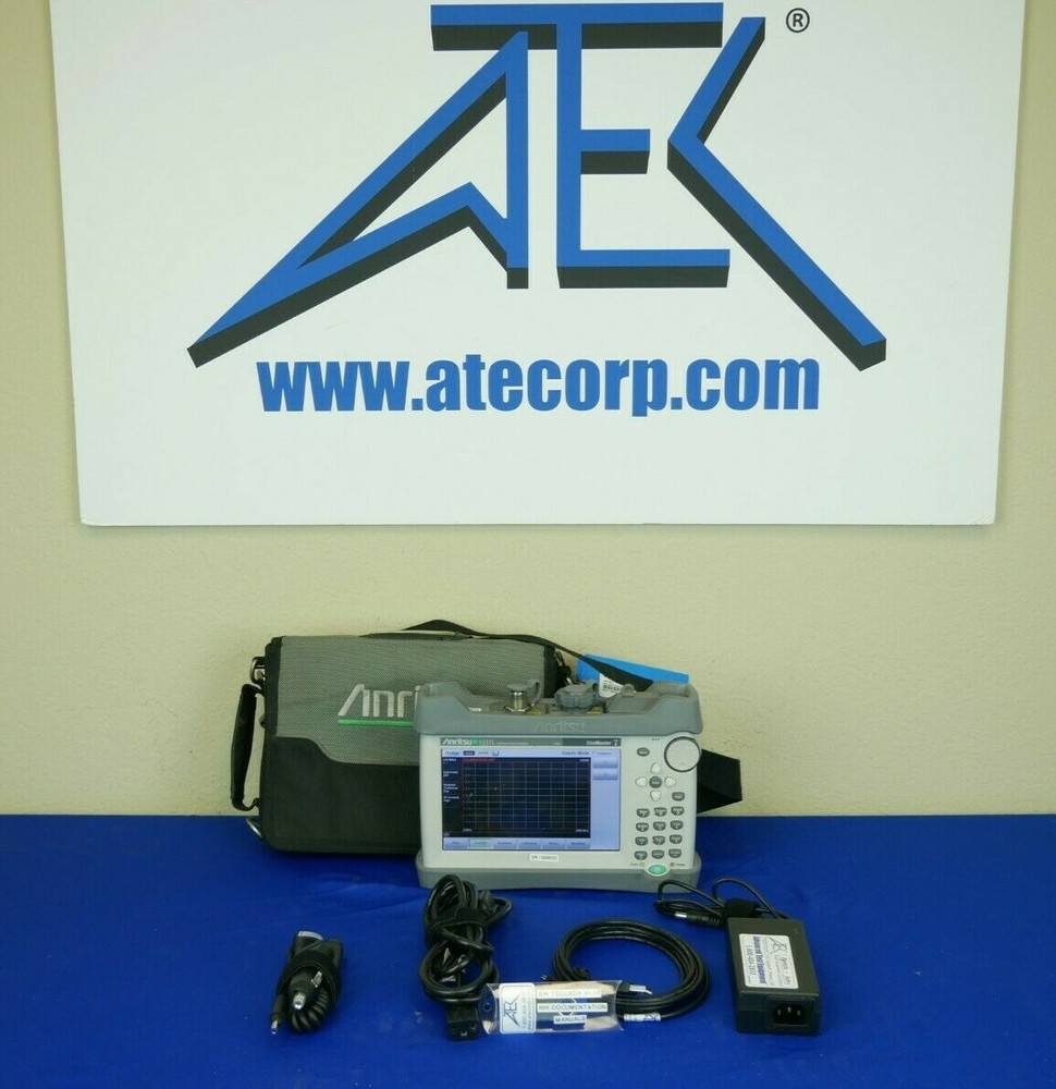 Anritsu S331L 2MHz-4GHz Cable & Antenna Analyzer w/ InstaCal, Power Meter & OSL