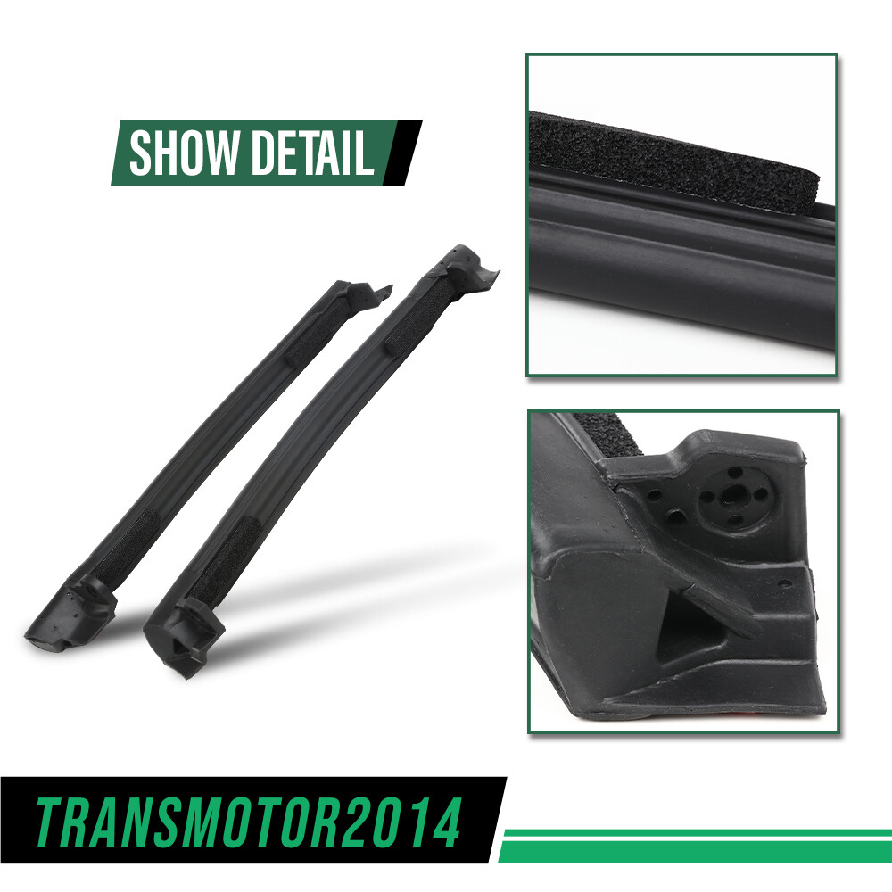 Fit For 1997-2004 Chevy Corvette Targa Top Mounted Side Weatherstrip Seal Pair