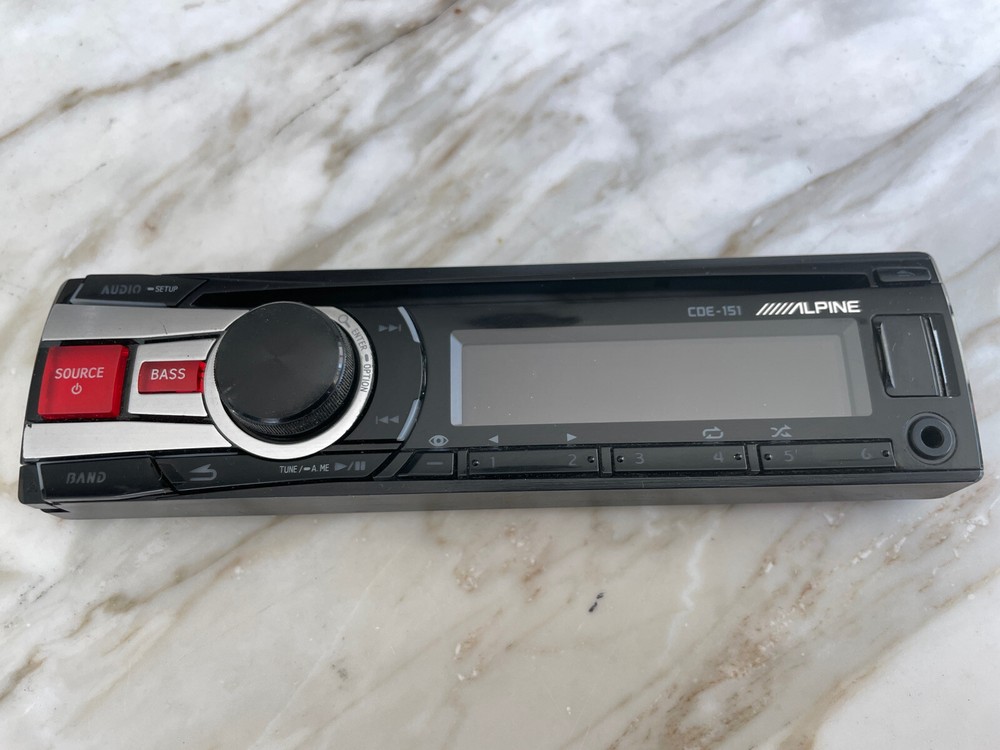 ALPINE CDA-151 STEREO FACEPLATE ONLY ONLY ALPINE CDA-151 FACEPLATE ONLY🟠