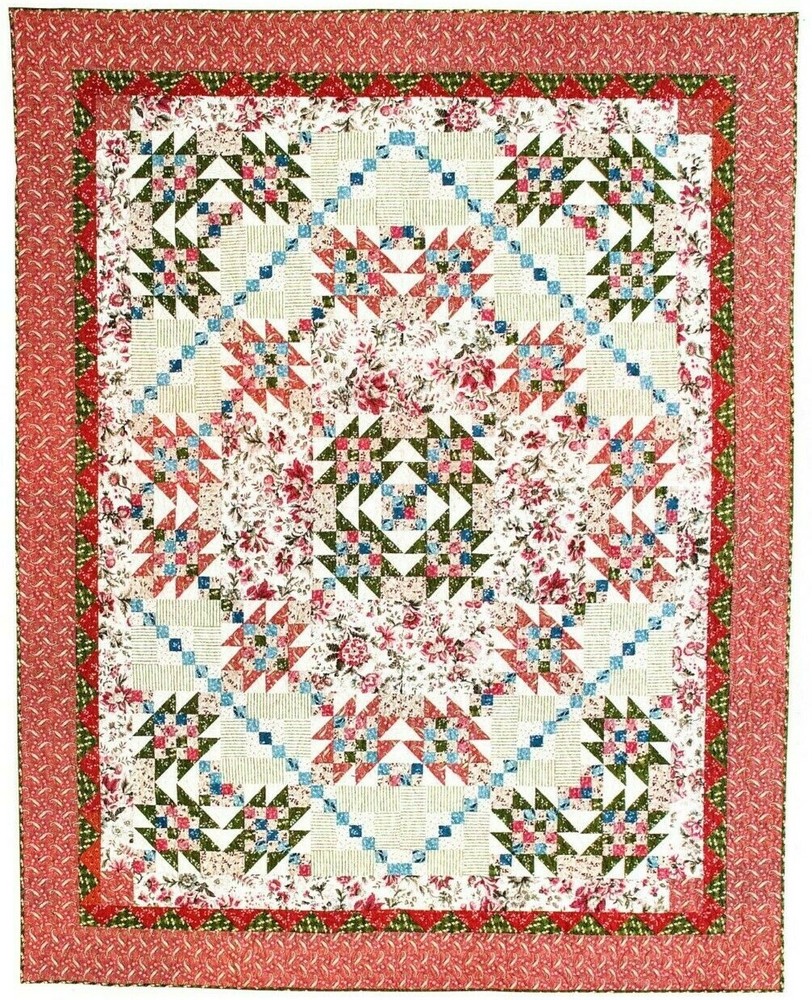 Garden Gate Quilt Pattern Pieced BF