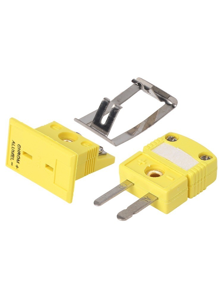 K Type Miniature Socket & Panel Mount Connector for Thermocouple Systems