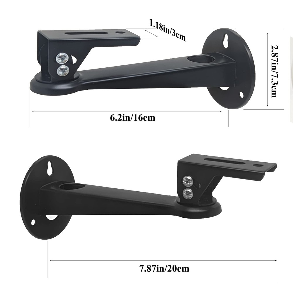 Adjustable Projector Mount Wall Ceiling Bracket 360 Rotation