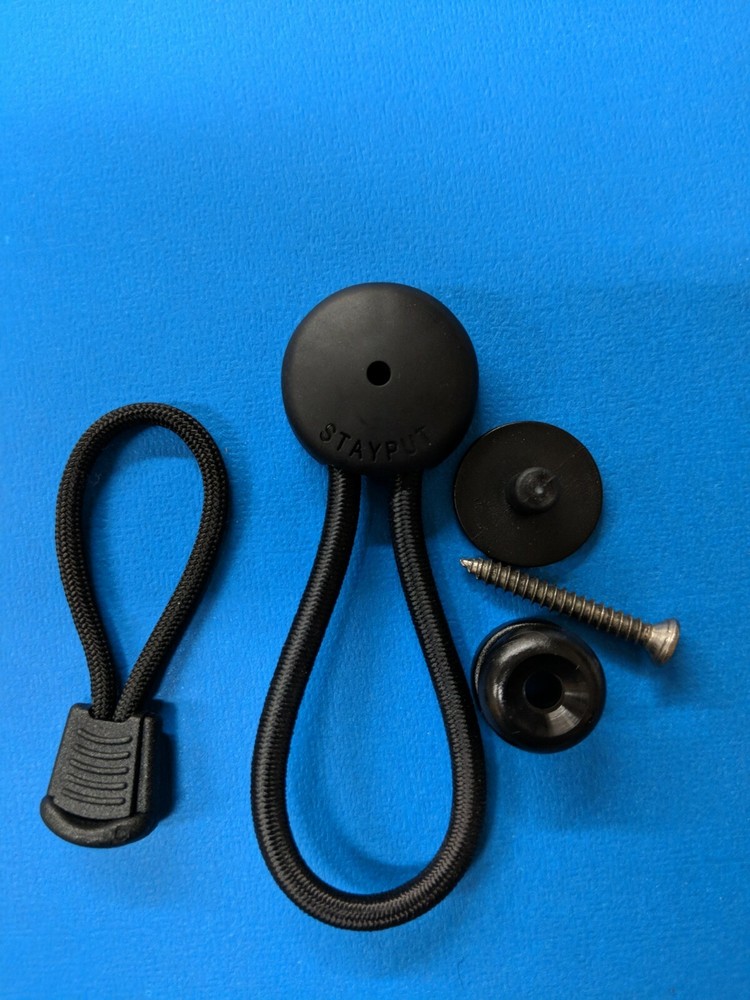 STAYPUT Bungee Shock Cord Clip "extras if need" 3 sizes Knobs, Pulls, & Screws