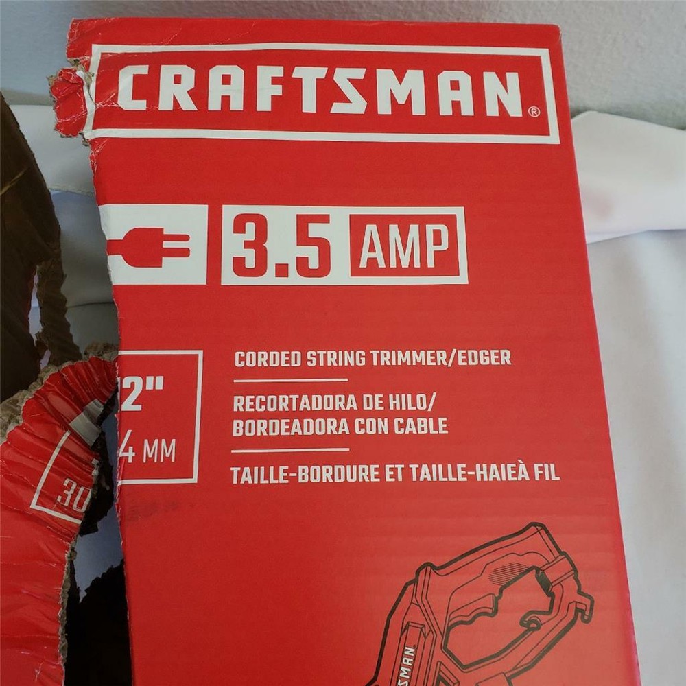 = Craftsman String Trimmer CMEST900 3.5A 12" VersaTrack