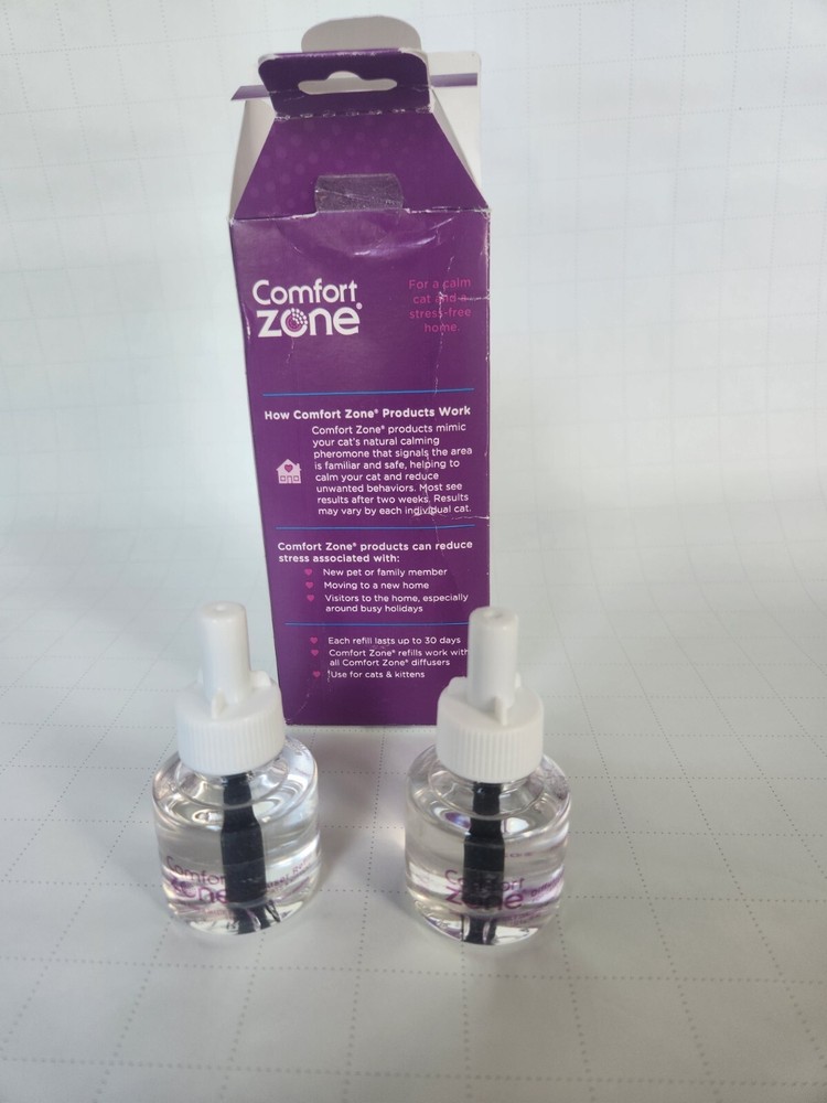Comfort Zone Single & Multi-cat calming refills, 2 pack, NEW