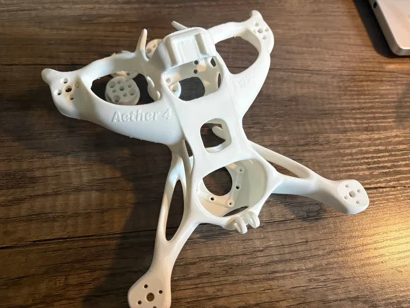 Aether 4 Drone frame with motor mount adaptors