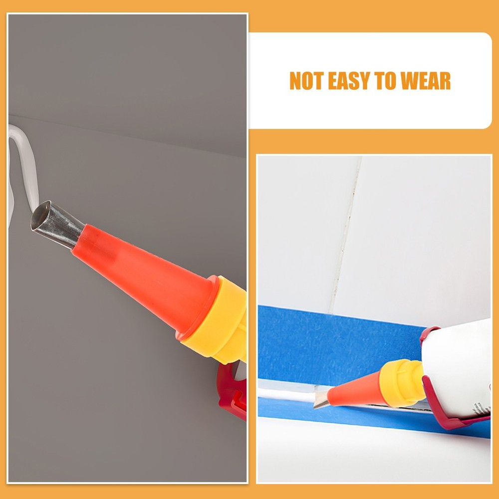 Caulking Tips Reusable Applicator Finishing Tool Extension Nozzle Replacement