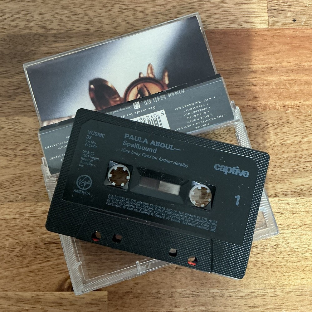 Paula Abdul - Spellbound 1991 Cassette Tape