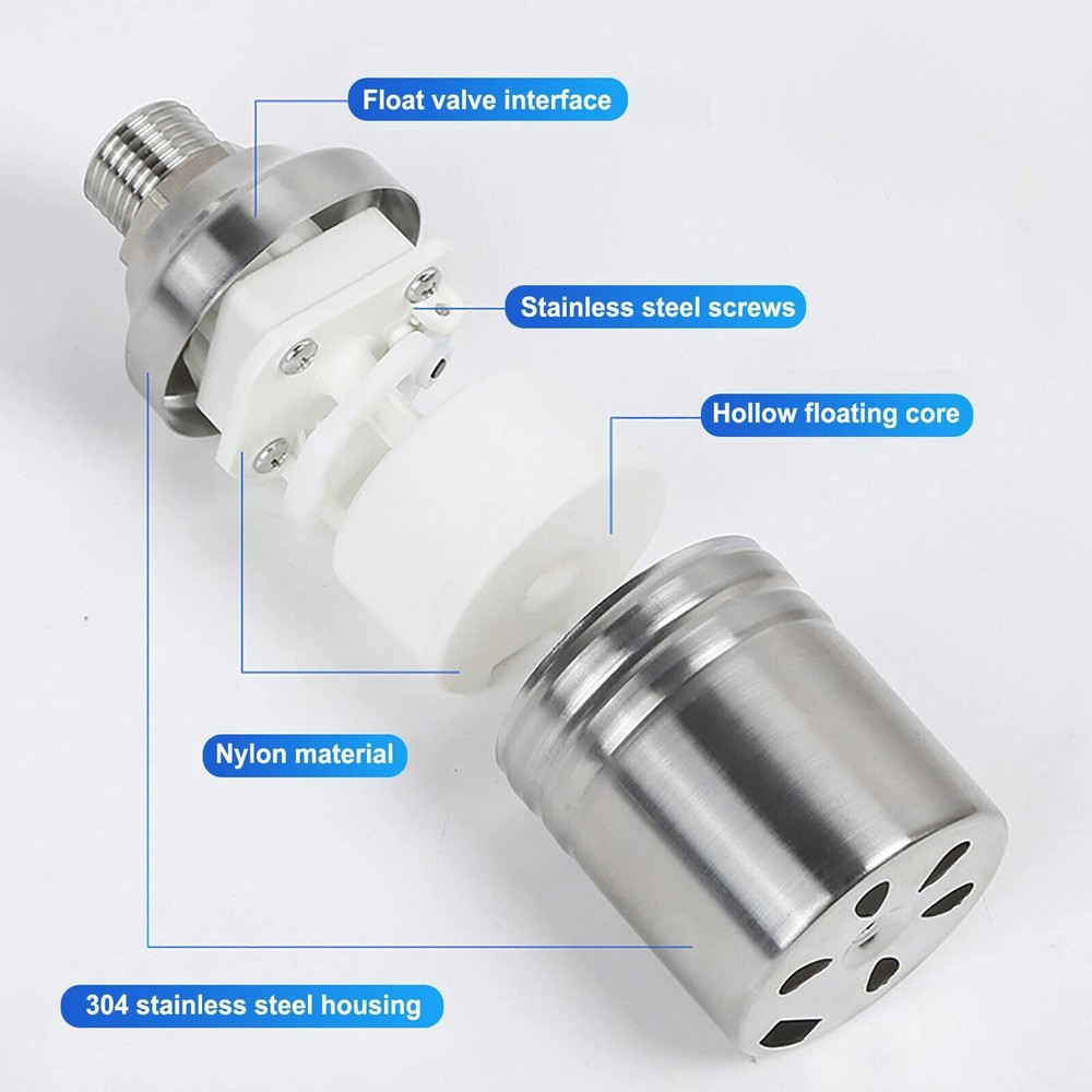 For Pool Water Tank Automatic Water Level Control Valve Float Valve Professional