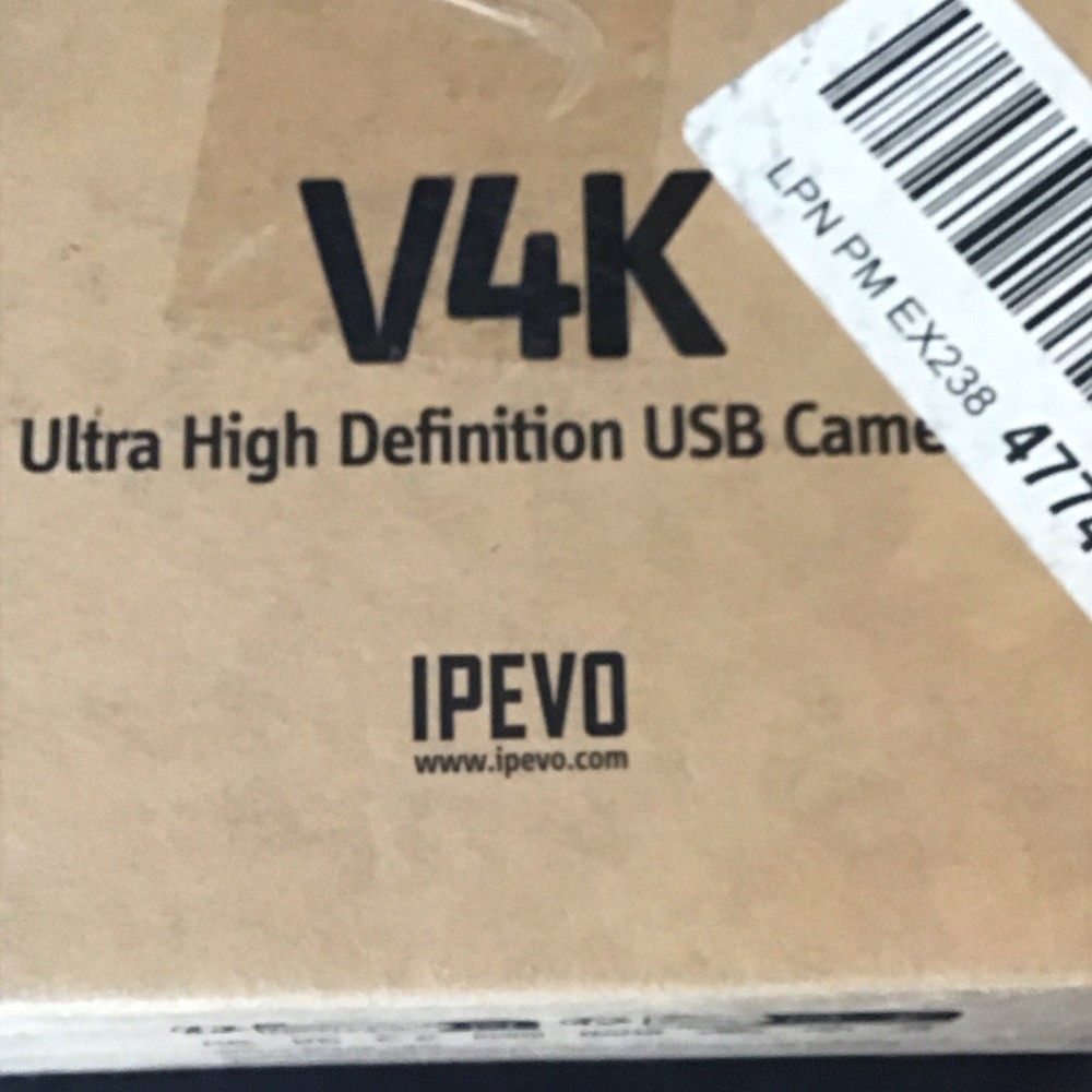 IPEVO V4K Ultra High Definition Document USB Camera CDVU-081IP Model