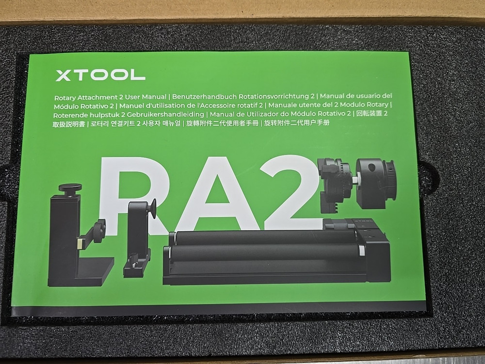 Xtool D1 Pro Laser Engraver with RA2 - Metal Gray