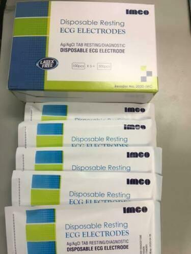 BRAND NEW EKG ELECTRODES LATEX FREE 500 PER BOX $4.99 EACH 100