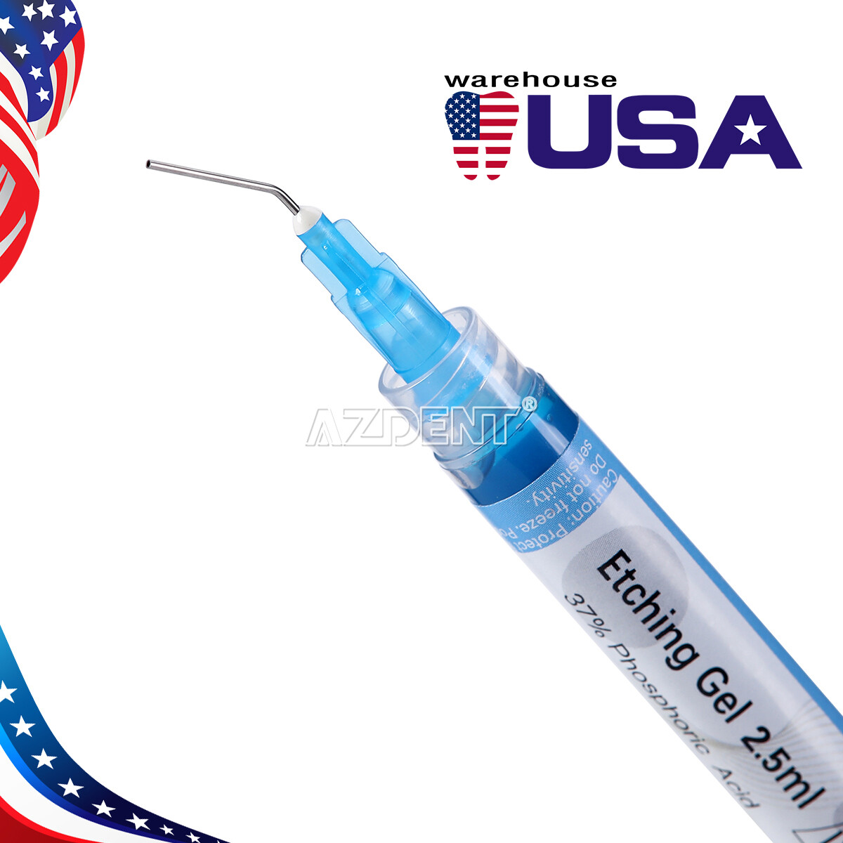 Dental Orthodontic Adhesive Light Cure Band Cement Blue Glue Kit for Brace