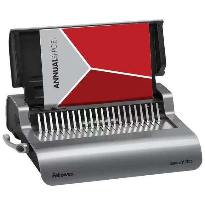 NEW Fellowes Quasar-E 500 Electric Binding Machine Binder