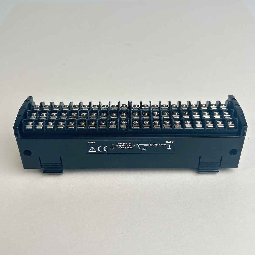 Graphtec B-565 High Voltage High Precision Input Terminal For GL840 R3318 Tested