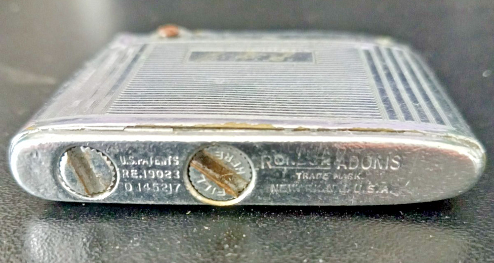 Vintage Silver Ronson Adonis Lighter