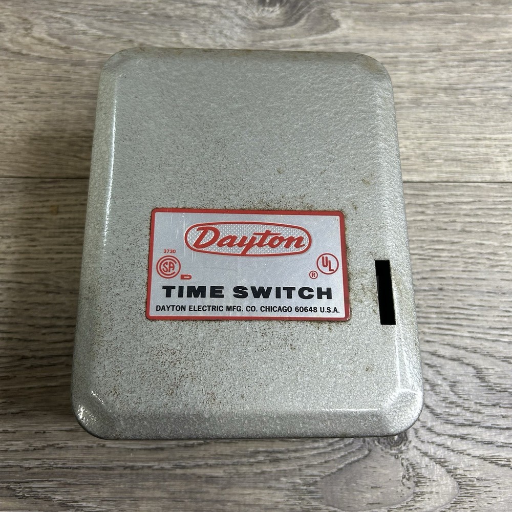 Dayton 2E025 Short Range Timer 125V 5-60Mins Oem