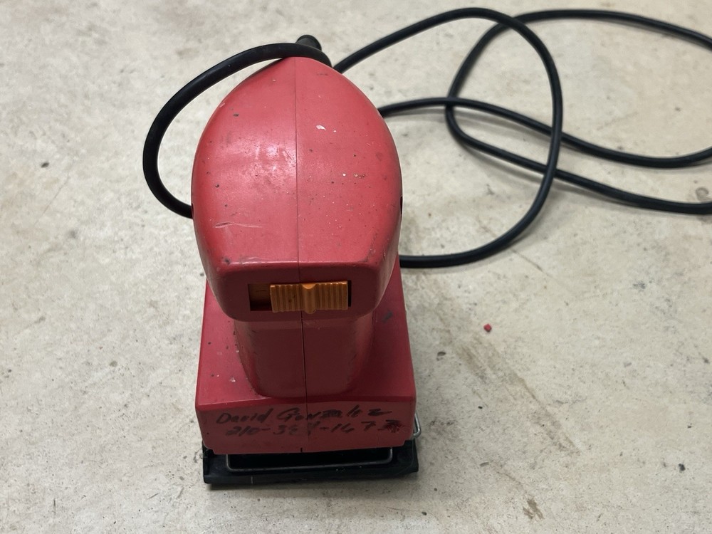 E184584 Shop Source Orbital Sander Corded