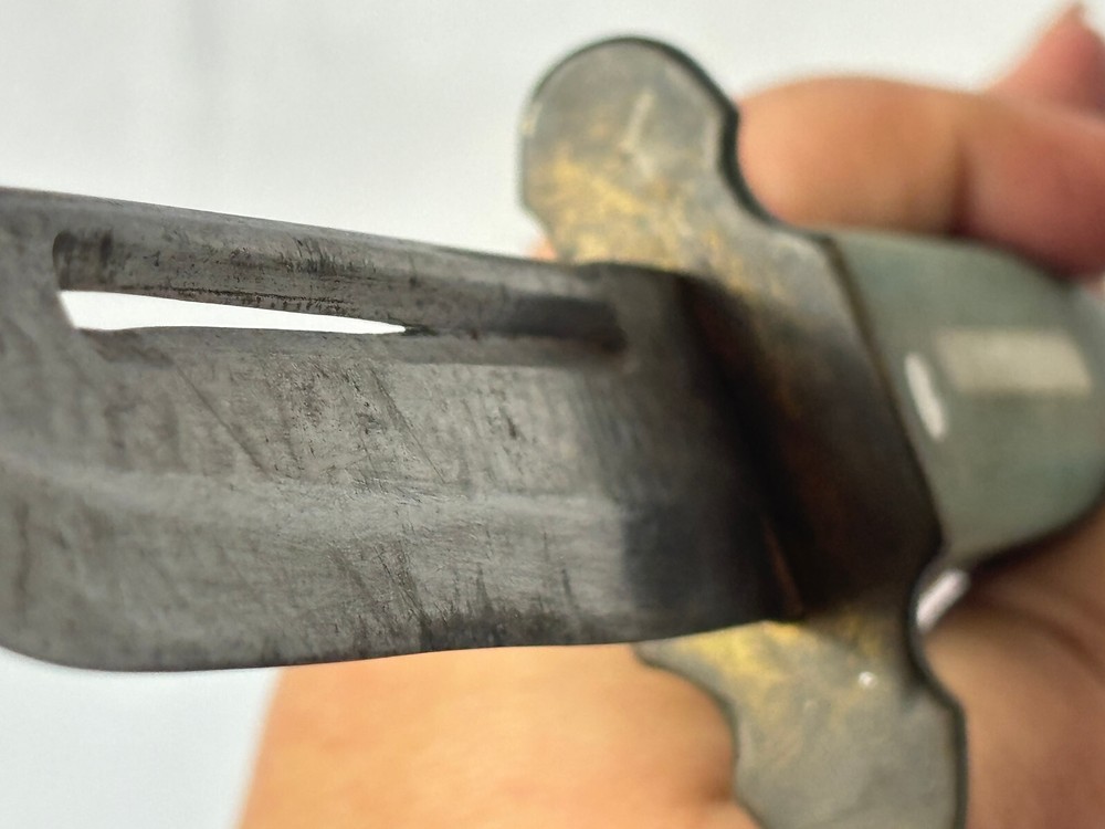 1981 Doug McKinney Knife Fixed Blade Hunting Blue Handle