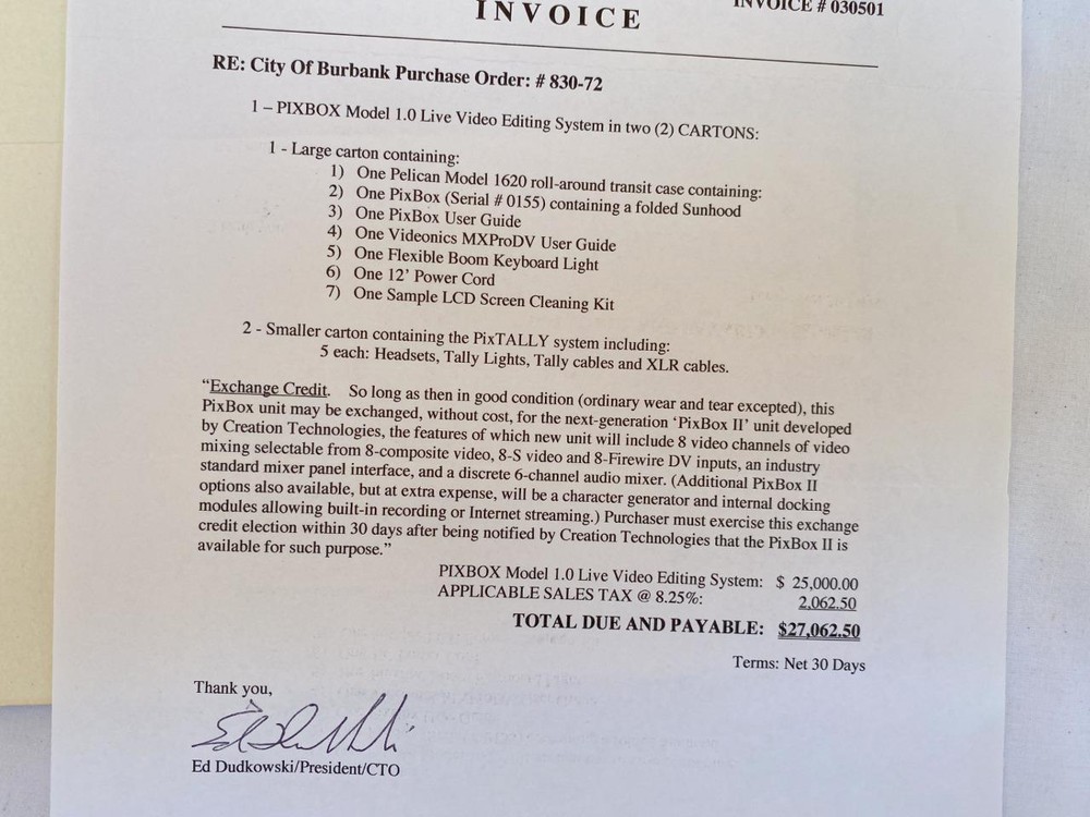 Creation Technologies PIXBOX Portable Videonics Plug & Play Live TV Editor