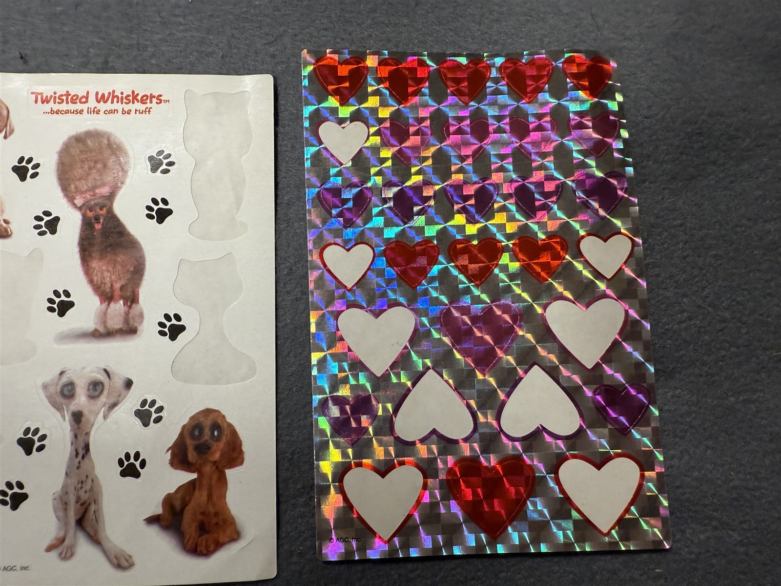 #1 VINTAGE LOT OF STICKERS 80'S 90'S STICKER SHEET LOT OF 15