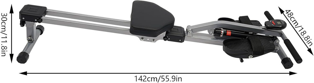 Rowing Machines, Compact Adjustable Rowing Machine, Foldable Row Machine Rowing