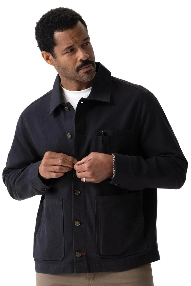 Men's Utility Chore Coat, Black, Large
