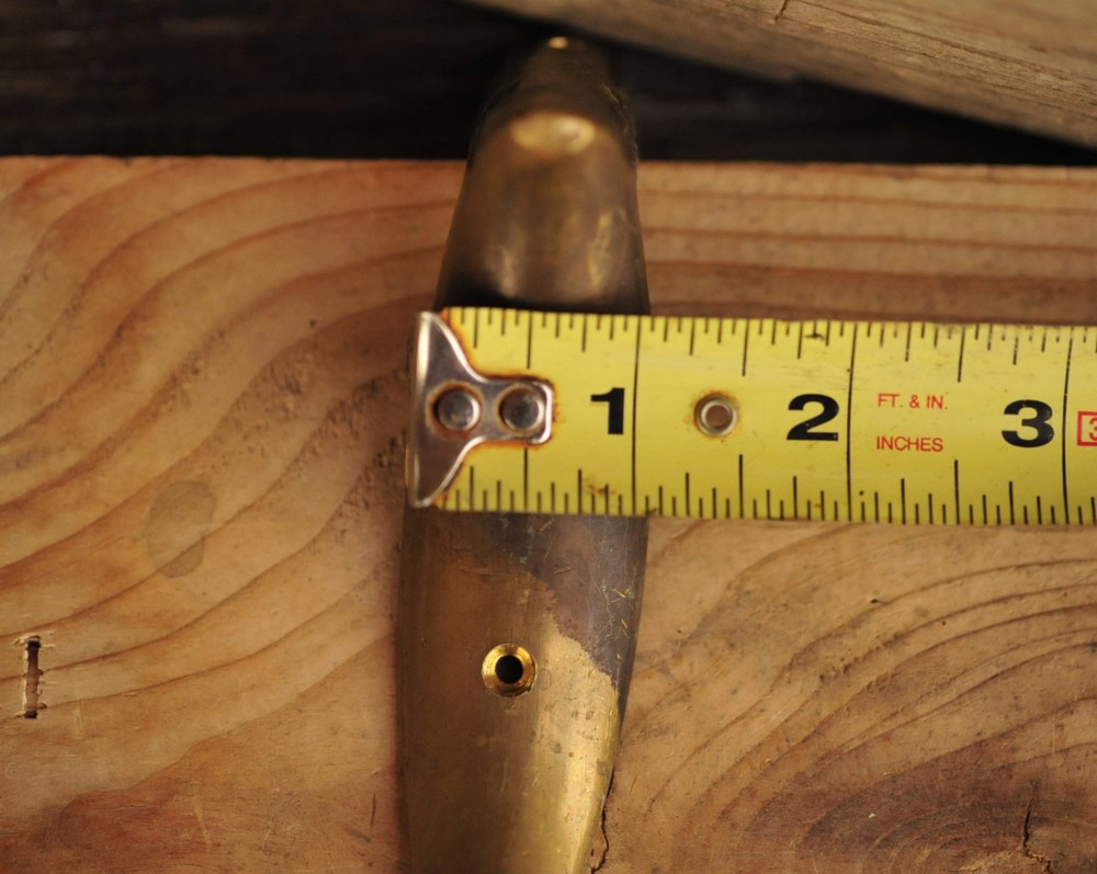 Black Powder Muzzleloader Brass Hawken Buttplate