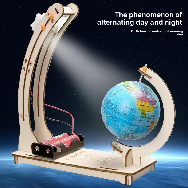 Earth Day & Night Simulation STEM Science Toy DIY Physics Learning Educational