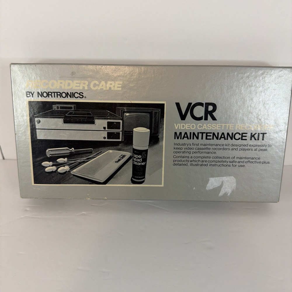Nortronics VCR Maintenance Kit In Original Box
