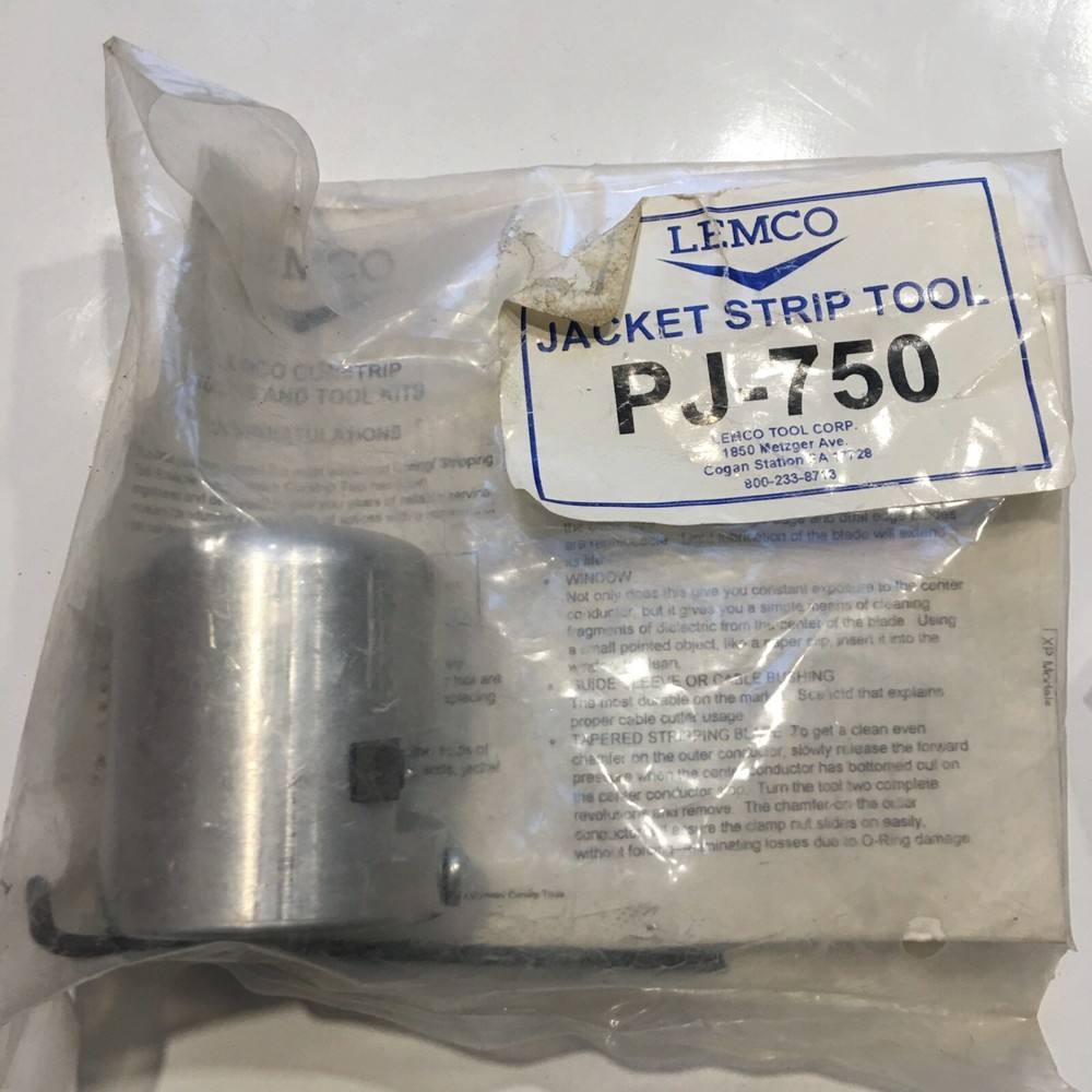 Lemco PJ-750 Jacket Stripping Tool