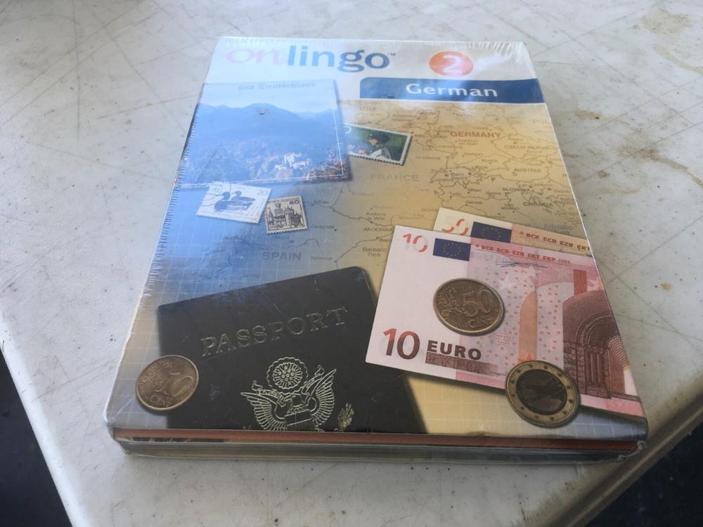 Onlingo German Level 2 Language Audio CD's Brand New