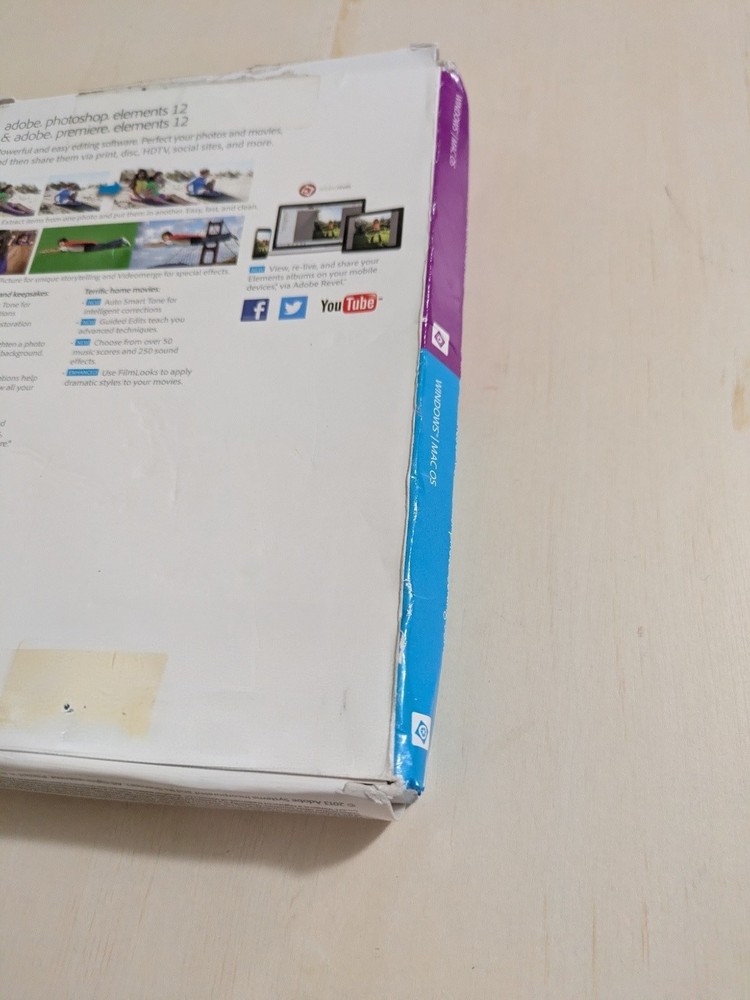 Adobe Photoshop Elements and Premiere Elements 12 - MAC / PC (bundle package)